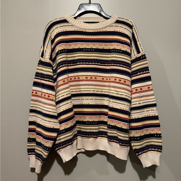 JJ Farmer Vintage 100% Cotton Sweater Size Large - Picture 1 of 6